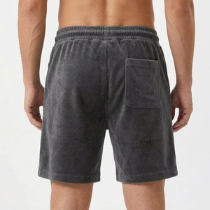 Pantalones Cortos Casuales de Cintura Media 100% Poliéster para Entrenamiento de Verano, Boxeo, Muay Thai, Lucha, con Cierre Elástico y Diseño Sólido - Product Image 5
