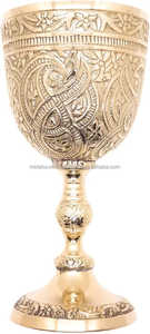 Copa de vino de buena calidad más vendida, Copa real hecha a mano de latón macizo, decoración Medieval, cáliz gótico, vasos Koi - Product Image 5