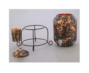Dispensador de Agua de Cobre de Alta Calidad con Base Estable para Fiestas en Casa, Restaurantes y Eventos - Product Image 1