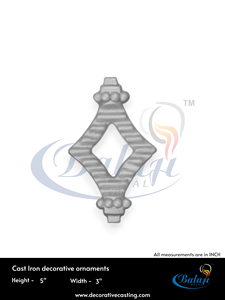 Piezas para Puertas de Jardín Balaji Metals, Hierro Fundido de Alta Resistencia, Moldeado en Arena, Superficie Altamente Pulida con Acabado BM-269, Fácil Instalación - Product Image 3