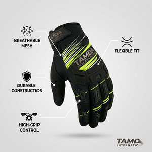 Guantes de Motocross y Ciclismo de Montaña OEM al por Mayor |   Logotipo Personalizado, Palma Antideslizante, Tejido Transpirable, Directo de Fábrica - Product Image 5