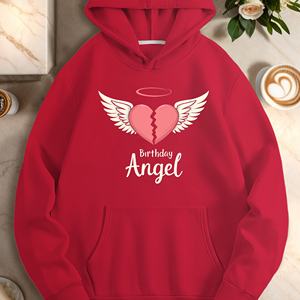 Sudaderas casuales de mujer Heart Mom s Birthday Angel - Product Image 4