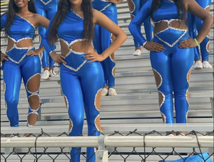 Uniformes de cheerleading pour femmes adultes en gros - Qualité supérieure, design personnalisé, logo, vêtements respirants à séchage rapide - Product Image 4