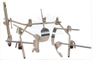 Ensemble de rétracteurs chirurgicaux NABSONS MED en acier inoxydable, kit d'instruments de chirurgie générale manuels, classe I, certifié CE, réutilisable - Product Image 3