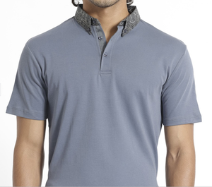 Camiseta de Algodón para Hombre con Tratamiento Salino, Textura Lavada Moderna, Ligera y Cómoda para Uso Diario - Product Image 1