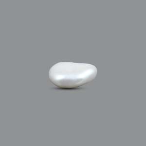 Loose Natural Baroque Keshi Pearl 4.9 Carat AA Grade White Pink Freshwater Gemstone for Fine Jewelry - Product Image 3