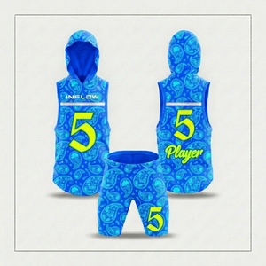 Adult Unisex Breathable Custom Name Number 7v7 Football Uniform Set Front Waterproof Quick Dry Stretchable Fabric - Product Image 2
