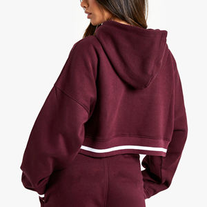 Sudadera con capucha personalizada de forro polar para mujer, lisa, extragrande, con estampado, tipo jersey, tallas grandes, sudaderas y sudaderas con capucha para mujer - Product Image 2