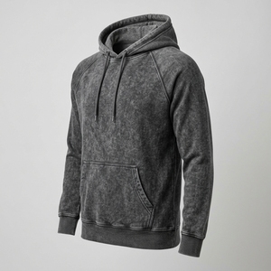 Sweat à capuche unisexe personnalisé en coton 100% de haute qualité, coupe décontractée, broderie ODM, idéal pour l'automne - Product Image 2
