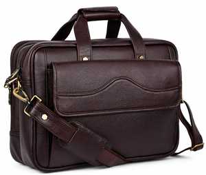 Bolso de Hombro de Cuero de Diseño Premium – Elegante Bolso de Mano de Grano Completo para Damas - Product Image 2