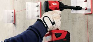 Fixations pour cadres HI LTI HRD-CR2 10x140 SS304 avec vis à tête fraisée en acier inoxydable, vis d'ancrage, fixations à expansion. - Product Image 3