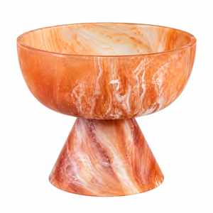 Tazón de resina con diseño de olas oceánicas, ecológico, con remolino turquesa, juego de tazones de resina epoxi para servir ensaladas, frutas y aperitivos, estilo contemporáneo para la cocina. - Product Image 6