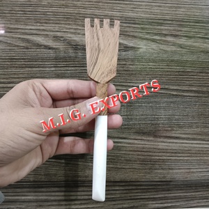 Couverts en bois avec manche en résine ou ensembles de cuillères en bois ou couverts de cuisine en bois ou fourchettes en bois - Product Image 2