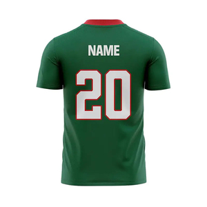 Vente en gros Nouvelle Arrivée Maillot de Football Américain Personnalisé en Polyester Sublimé Style OEM Tenue de Football par Sublimation - Product Image 3