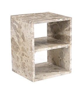 Mesa de Noche Minimalista de Mármol Natural para B2B India - Product Image 3