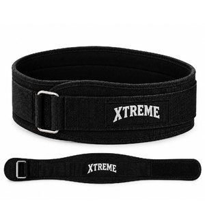 Ceinture de musculation en nylon pour la musculation, la remise en forme et l'entraînement de bodybuilding, avec boucle auto-bloquante - Product Image 4