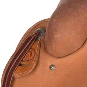 Selle d'équitation anglaise de haute qualité en cuir massif pour cavalier, selle de polo en cuir et laiton personnalisée pour courses de chevaux anglaises - Product Image 5