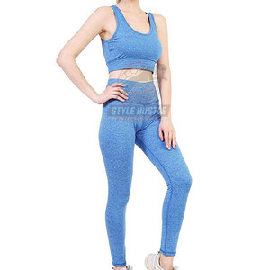 Conjunto de Yoga para Mujer, Superventas, MOQ Bajo, Color Sólido, Último Diseño, Precio al por Mayor - Product Image 3