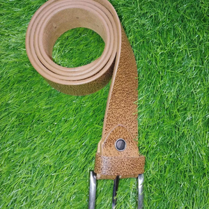 Ceinture authentique en cuir de vachette vintage pour homme - Écologique, imperméable, de qualité supérieure, idéale pour les costumes de bureau et l'usage quotidien - Product Image 5
