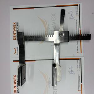 Retractor Finochietto de Acero Inoxidable, Instrumento Quirúrgico, Separador de Costillas Torácicas para Procedimientos de Cirugía Torácica por Dentavex - Product Image 5
