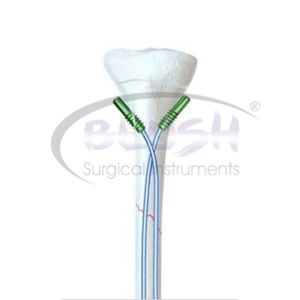 Clavo intramedular femoral elástico de aleación de titanio para niños, ortopédico, entrelazado, de Blush Surgical - Product Image 4