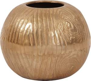 Venta al por Mayor de Floreros Decorativos de Aluminio Dorado Hechos a Mano, Modernos, con Textura, de Lujo, para Mesa, Bodas, Navidad, Decoración del Hogar, Regalo - Product Image 5