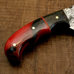 Damascus Steel Cleaver Knife Handmade Kitchen Chopping Blade Heavy Duty Sharp Cutting <b>Tool</b> Custom Handle Outdoor <b>Camping</b> Hunting - Product Image 6