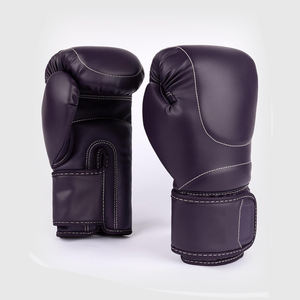 Gants de sparring d'entraînement avancé pour hommes en cuir microfibre avec rembourrage antichoc et fermeture auto-agrippante 12oz 16oz - Product Image 2