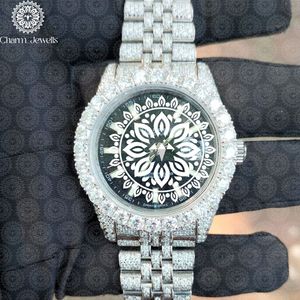 Montre de luxe pour femme Charm Jewels, bracelet en acier inoxydable, cadran rond, mouvement à quartz analogique, 38 mm, bijoux de mode - Product Image 1