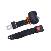 Ceinture de sécurité d'urgence à 2 points HO-CEF040 HOMER pour siège de voiture, en polyester, universelle, pour massage relaxant