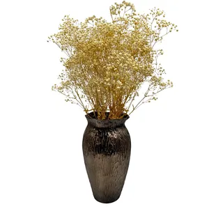 Jarrón de Metal Hecho a Mano con Flores Secas, Decoración Moderna para Bodas, Hogar, Oficina, Diseño de Interiores - Product Image 1