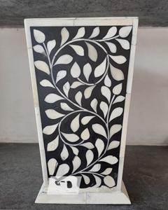 Macetero de Metal con Incrustaciones de Hueso, Hecho a Mano, Forma Redonda, Estilo Minimalista, para Decoración del Hogar, Producto de Lujo, Exportaciones al por Mayor - Product Image 3