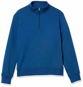 เสื้อฮู้ดดี้ผู้ชายคุณภาพสูง OEM แบบสวมหัว มีซับในขนแกะ กันลม สีพื้น ผ้าพลัฌ คอวี ผ้าฝ้าย สั่งทำได้ ขายส่ง - Product Image 1