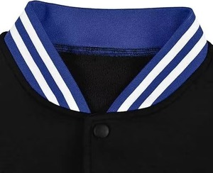 premium OEM ODM custom baseball varsity <b>jacket</b> wool <b>leather</b> letterman <b>jacket</b> custom embroidery chenille patch team <b>jacket</b> school - Product Image 5