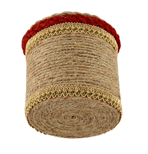 Organizador de Escritorio de Yute, Portaplumas Hecho a Mano, Soporte para Artículos de Oficina de Yute Natural para Decoración de Escritorio en Casa u Oficina - Product Image 5