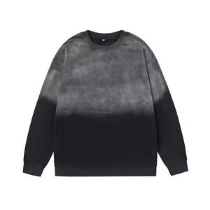 เสื้อสเวตเชิ้ตคอกลมผ้าฝ้ายหนานุ่มแบบรักษ์โลกสำหรับผู้หญิง สกรีนโลโก้ได้ตามต้องการ เสื้อฮู้ดดี้โอเวอร์ไซส์สำหรับผู้หญิง ผลิตจากโรงงาน - Product Image 4