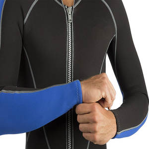Traje de Buceo de Neopreno de 3mm de Alta Calidad a Bajo Precio, Transpirable, Resistente al Viento e Impermeable, Traje de Buceo Completo para Hombre con Cremallera Trasera y Logotipo Frontal - Product Image 4