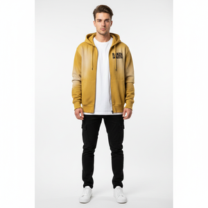 Ranzia Industry Factory Manufacturer Supply Men Zip Hoodie Custom Men Zip Hoodie Wholesale  Cotton Embroidery - Product Image 1