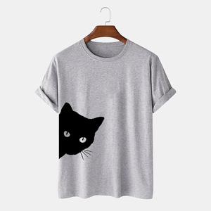 T-shirts en flanelle pour hommes de qualité supérieure, col en V, vêtements de fitness pour adultes, tissu en coton respirant 220g, séchage rapide, motif uni - Product Image 4