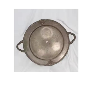 Plat de service coréen en acier inoxydable 304 de qualité alimentaire, plateau doré pour steak et barbecue, assiette à dessert doublement épaissie pour buffet - Product Image 6