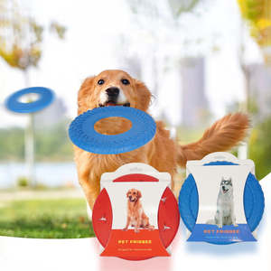 Frisbees d'entraînement pour animaux de compagnie, jouets pour chiens résistants aux morsures, jouets pour chiens de haute qualité, disques volants épais et durables pour animaux de compagnie - Product Image 6