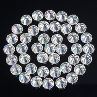 Toptan Laboratuvarda Yetiştirilmiş Elmaslar 0.1ct - 1.5ct DEF Renk VVS VS Kalibre Edilmiş Mele Elmaslar Yuvarlak Kesim