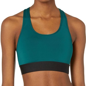Sujetador deportivo Sexy de diseño de moda para mujer 2024/Sujetador deportivo de alta calidad superior 100% para mujer disponible en todos los colores sólidos - Product Image 1