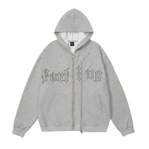 Sweat à capuche surdimensionné pour homme, double couche, en polaire polyester/coton, léger, respirant, anti-plis, écologique et de haute qualité - Product Image 3