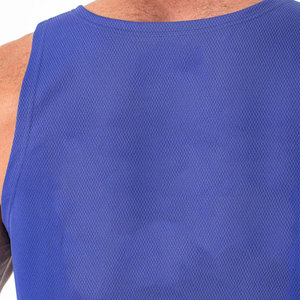 Summer Wear Factory Sale Wholesale OEM Gym Wear Tank Tops Custom Logo Blank Longline Athletic Fitness Vest <b>Singlet</b> <b>For</b> <b>Men</b> - Product Image 6