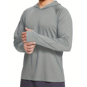Sweat à capuche personnalisé pour le basketball, manches longues, 100% polyester, couleur unie, respirant - Product Image 6