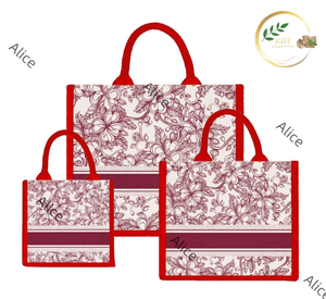 Bolso de Hombro de Lona de Yute Ecológico Hecho a Mano con Correa Ajustable - Product Image 6