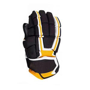 Guantes de hockey sobre hielo al por mayor hechos con un material exterior resistente y un interior suave que proporciona protección y flexibilidad personalizados - Product Image 5