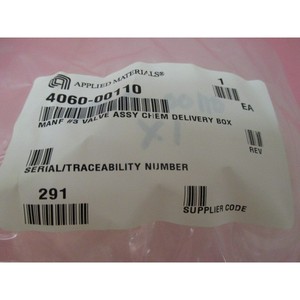 AMAT 4060-00110 MANF # ชุดประกอบวาล์ว 3 ชิ้น Chem - อุปกรณ์และอะไหล่เซมิคอนดักเตอร์ระดับโลกที่เชื่อถือได้ที่ - Product Image 3