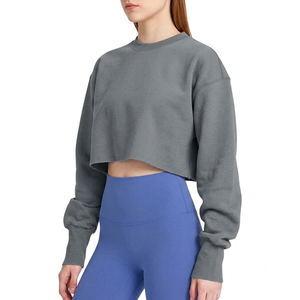 Sudaderas de Moda de Invierno, 100% Algodón, Estilo Moderno, de Primera Calidad, Sudaderas Cortas, Más Vendidas por el Fabricante - Product Image 2